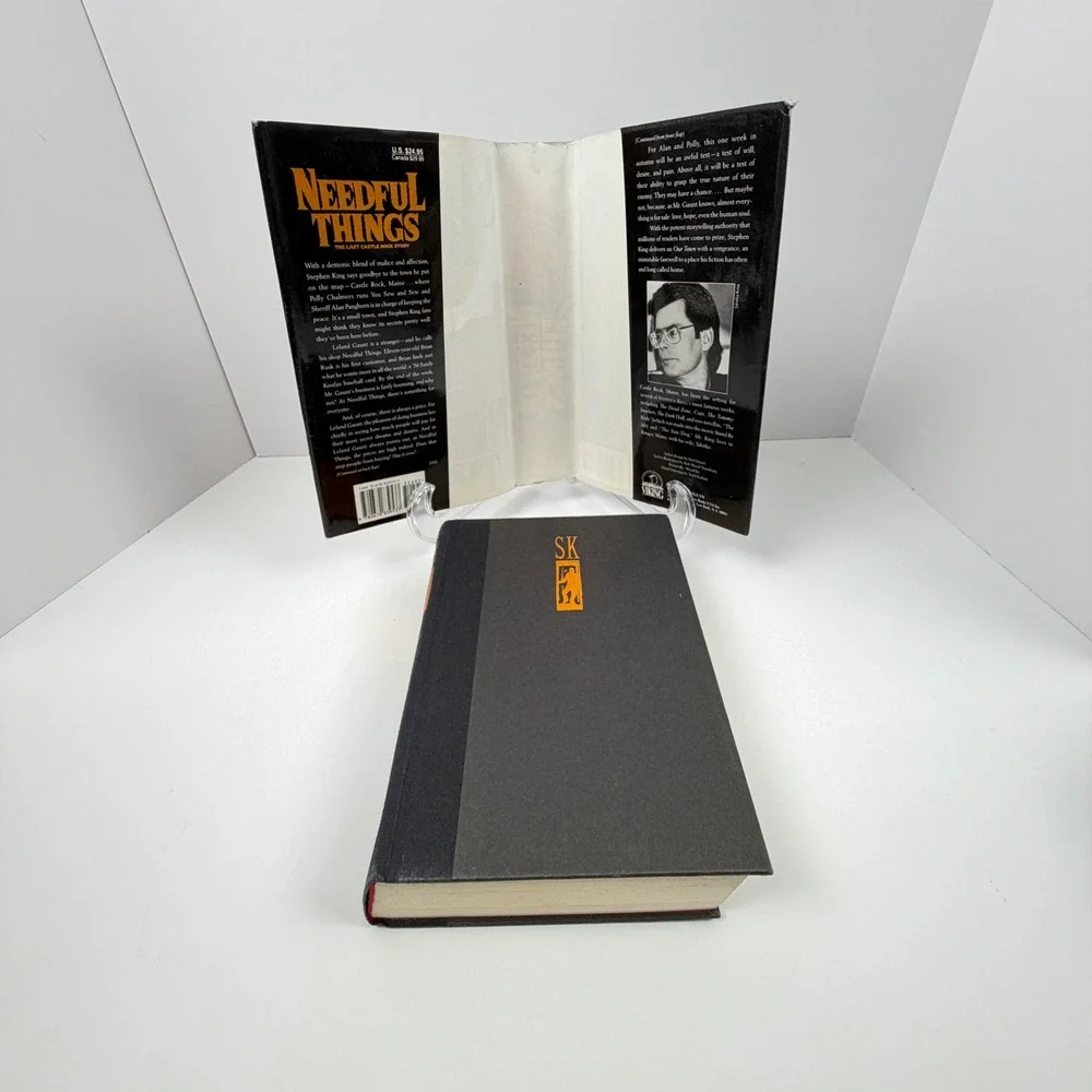 Stephen King Needful Things Hardcover 1991 First Edition 1st Printing Horror